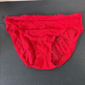 Victoria's Secret Scarlet Lace Panties